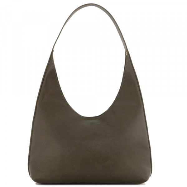 Женская кожаная сумка-шоппер "Ямайка" (хаки сиама) . фото 1