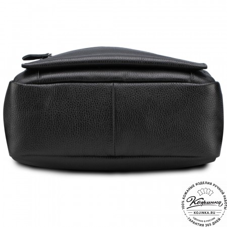 Кожаный рюкзак "Джессика" (чёрный)