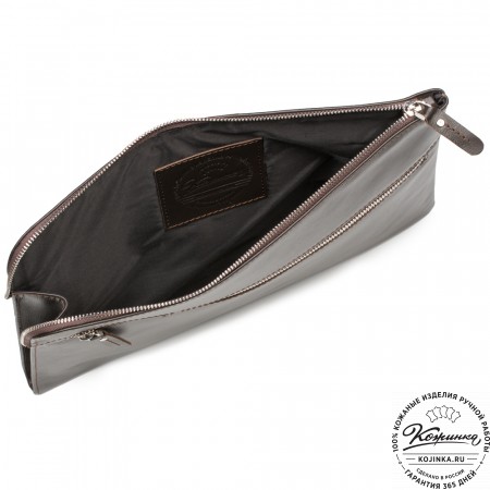 Папка для документов "Бэн" (тёмно-коричневая)