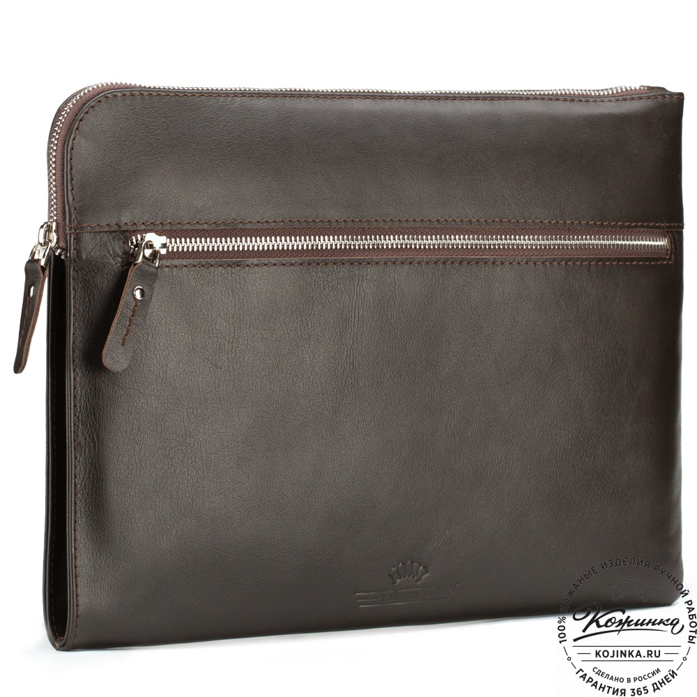 Папка для документов "Бэн" (тёмно-коричневая)