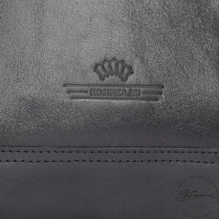 Кожаный рюкзак "Дрезден" (чёрный)