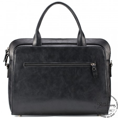 Женская кожаная сумка "Батерфляй" (чёрная)