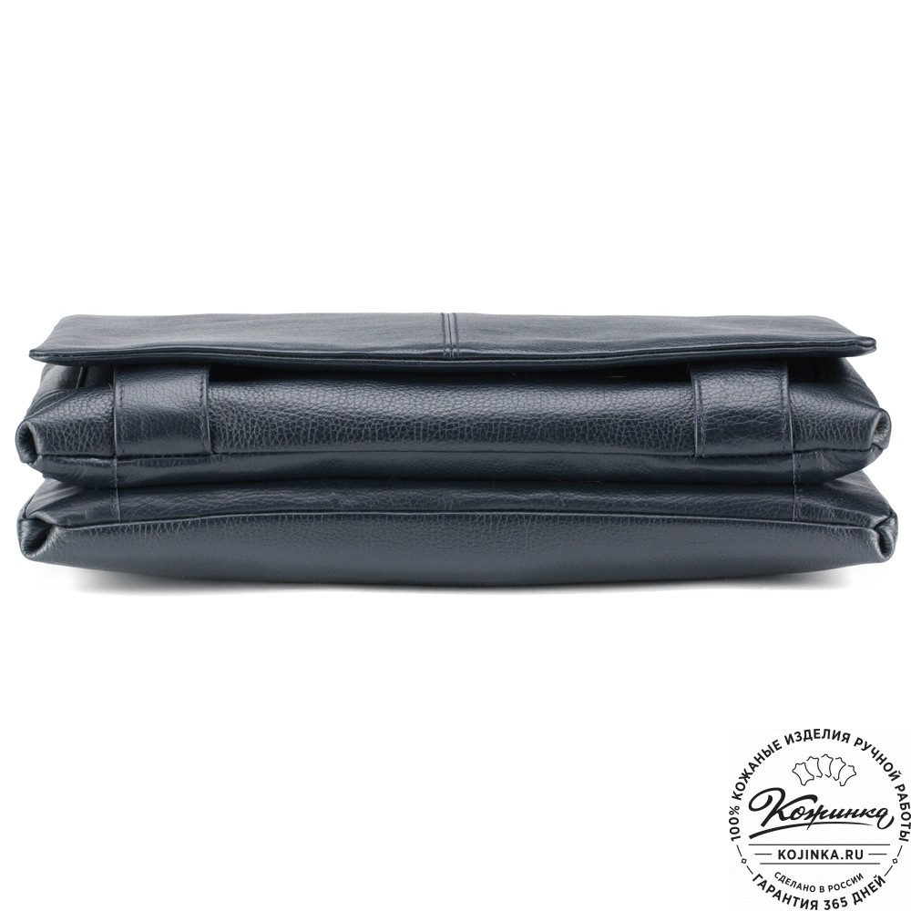 Кожаная сумка "Бавария" (синяя)