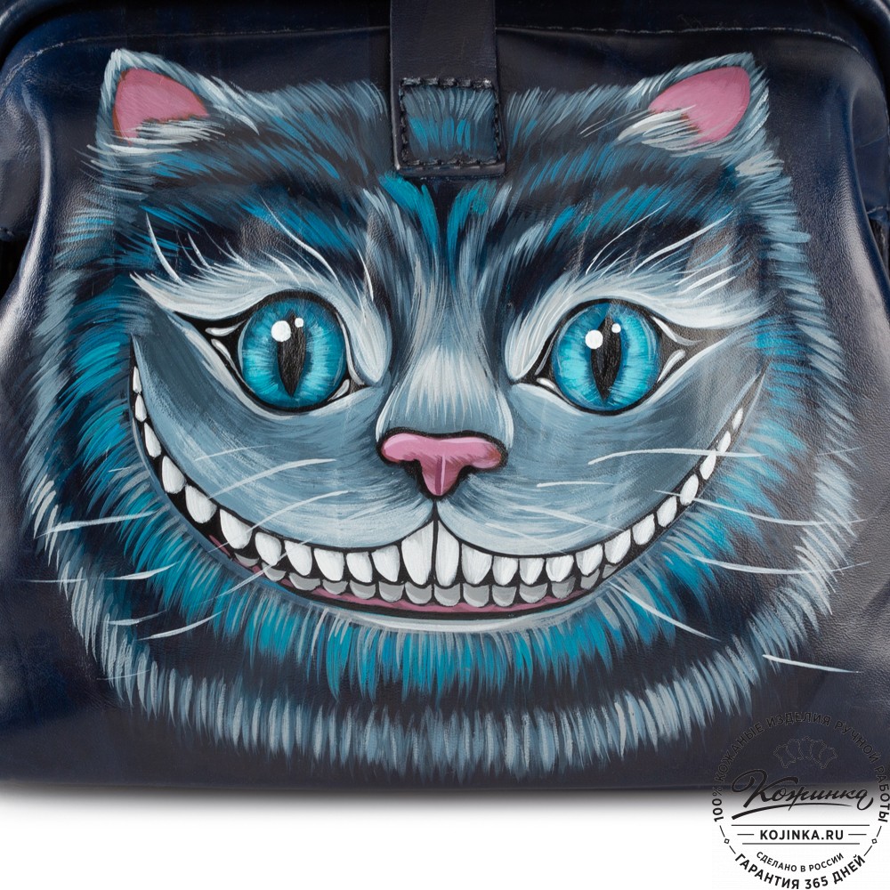 Сумка Фрейм "Чешир" (синяя)