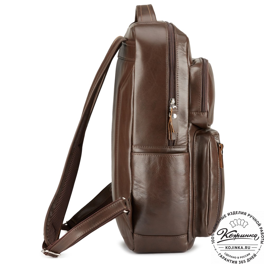 Кожаный рюкзак "Теодор" (коричневый)