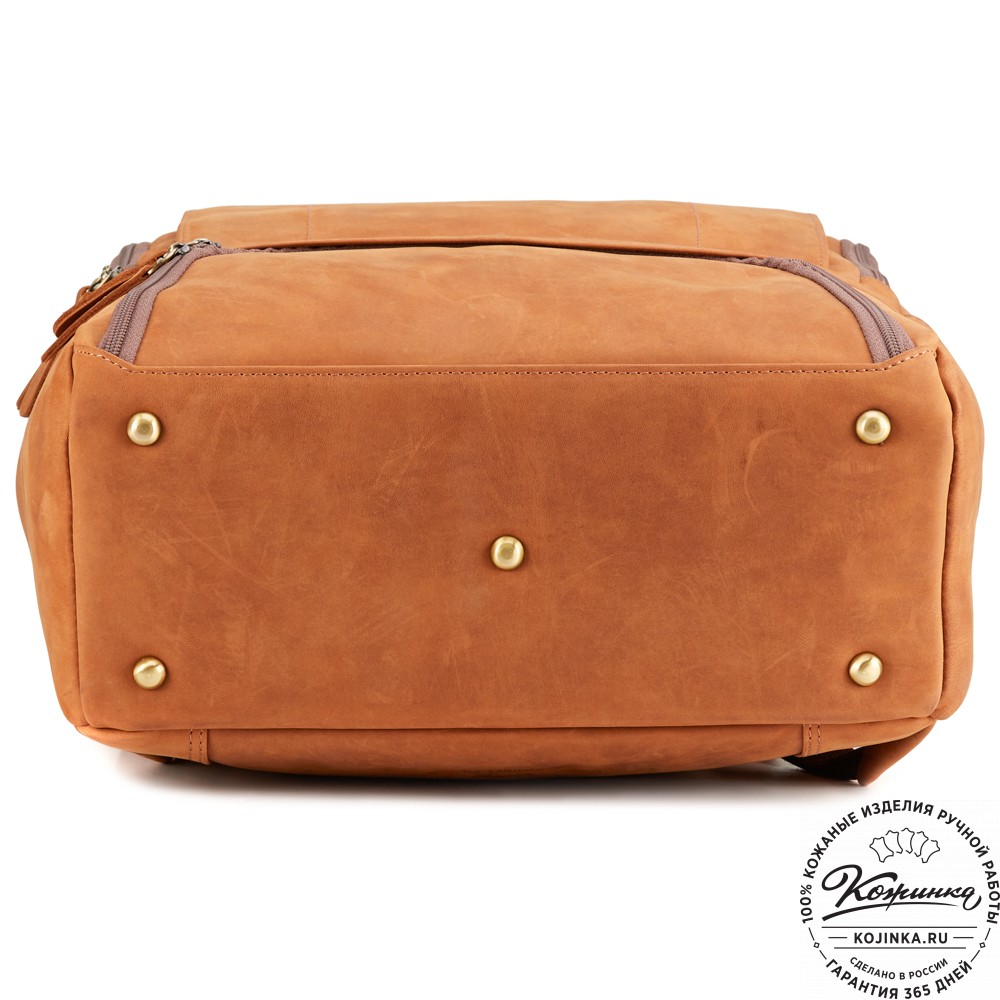 Кожаный рюкзак "Вена" (коричневый крейзи)