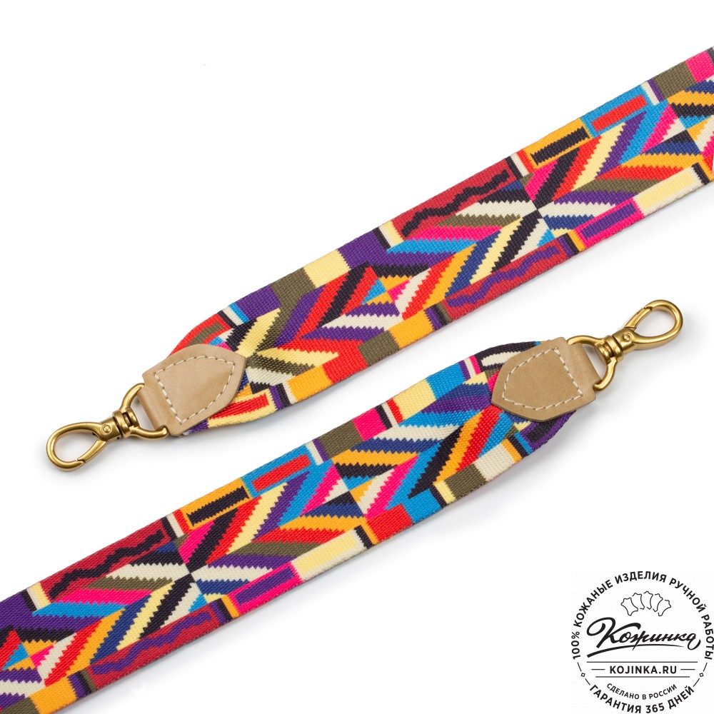 Цветной ремень-стропа (вариант № 1)