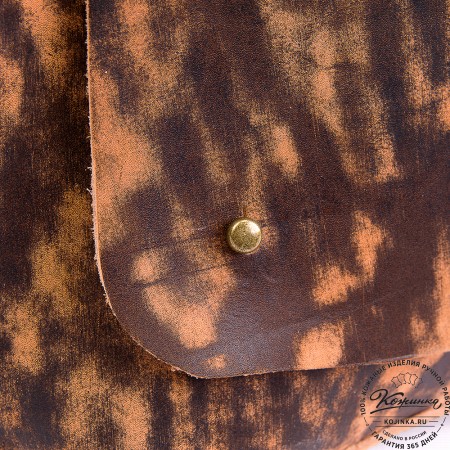 Кожаный рюкзак "Санчо" (старение рыжий)