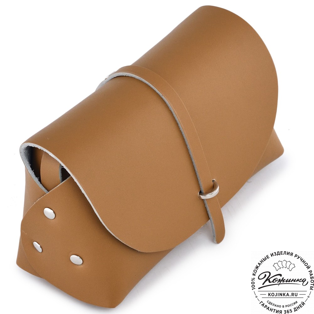  Женская кожаная сумка "Милла макси" (горчица)