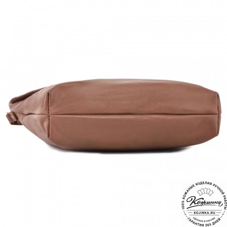  Кожаная сумка "Верона" (коричневая)