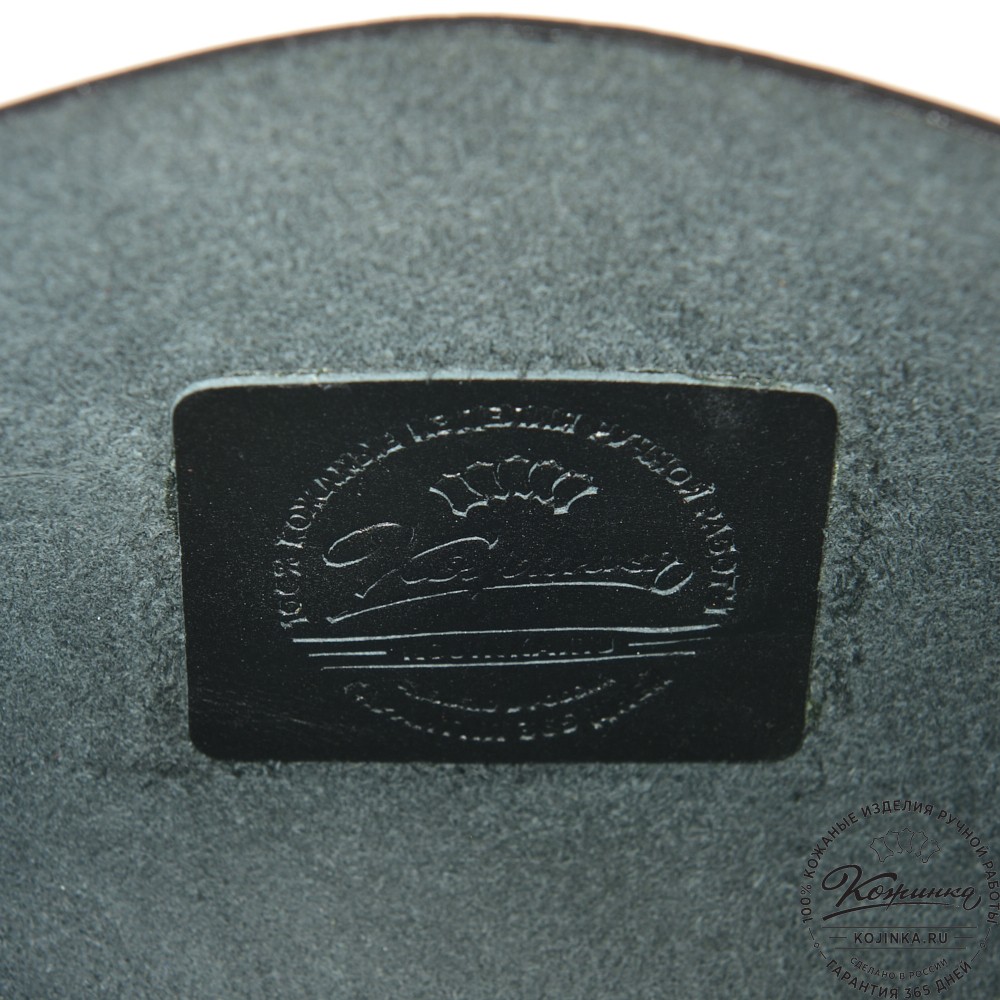 Женская кожаная сумка "Милла макси" (черная)