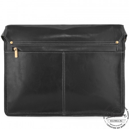  Кожаная сумка  "Форман" (черная)