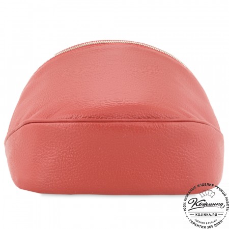 Женская кожаная сумка "Либерти" (красная)