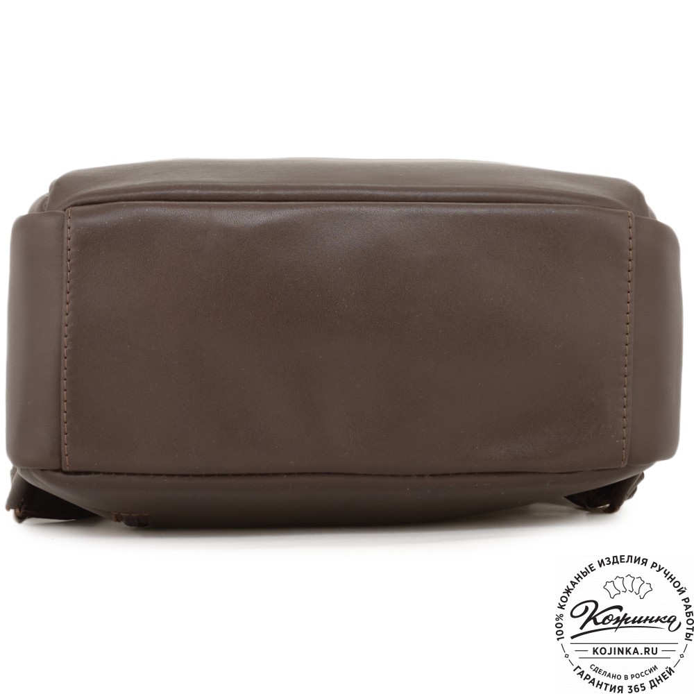 Кожаный рюкзак "Рамона" (коричневый)