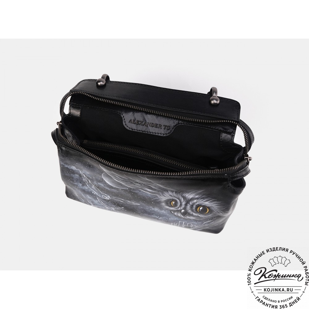 Женская кожаная сумка "Орнелла"  "Легенды ночных стражей"