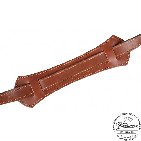 Кожаный портфель "Сатчел"  (коричневый)