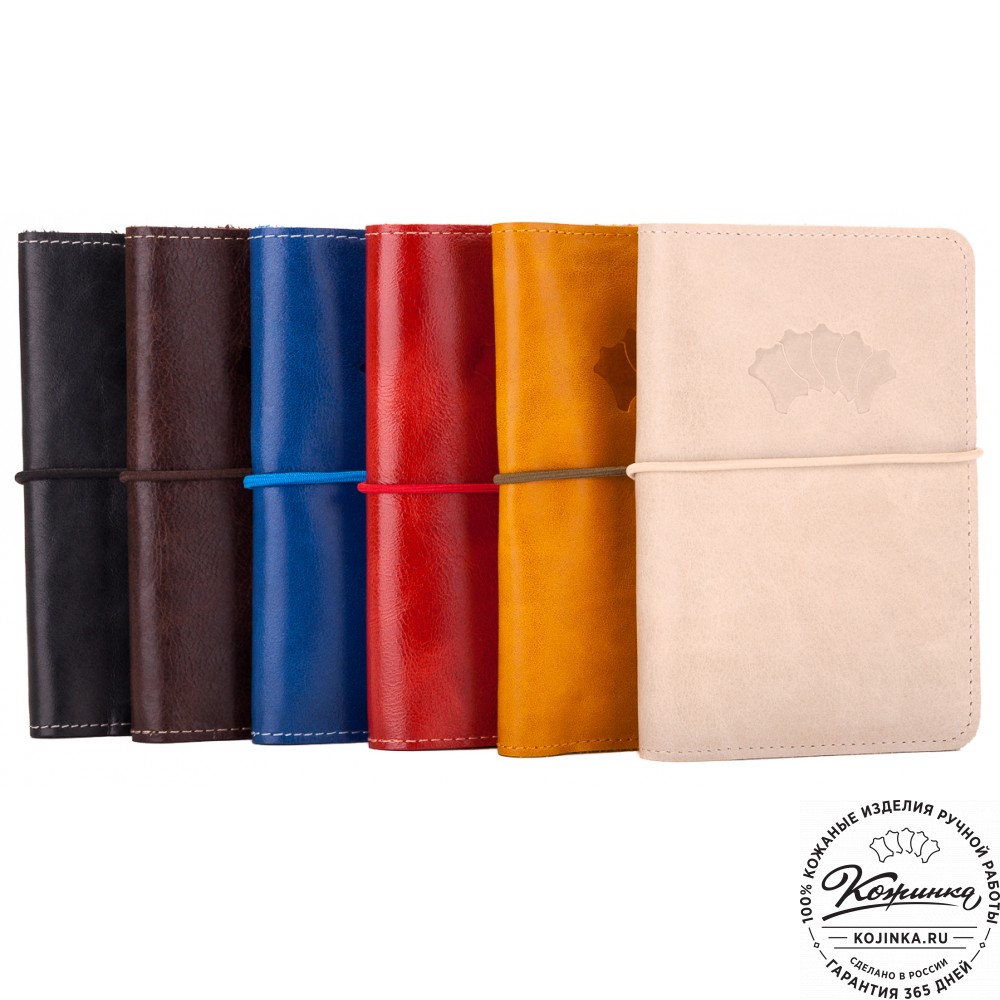 Кожаная обложка на паспорт Прага (оливковая)